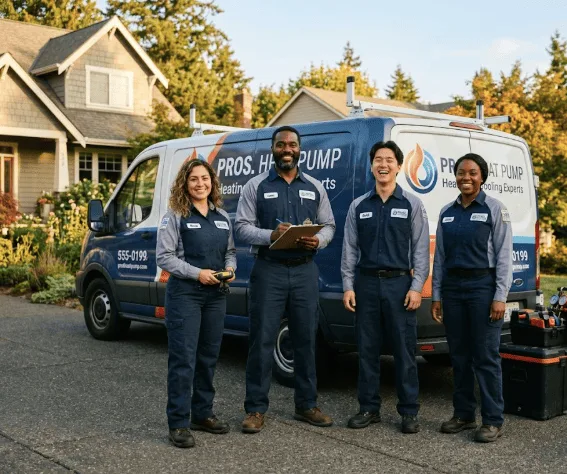 Heat Pump Installation company in Crowheart, WY